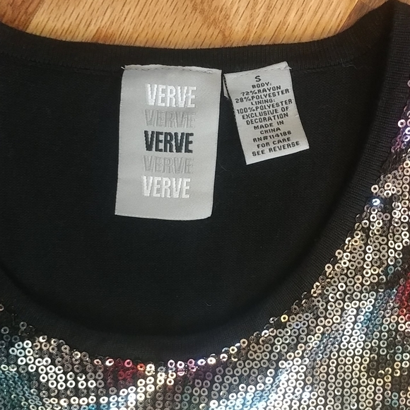 Verve Sequins Tank Top  Size : S - Picture 6 of 6